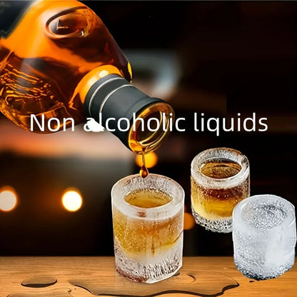 Ice Mould Shot Glasses