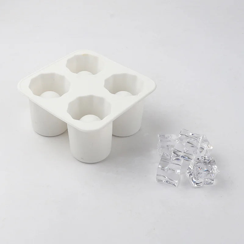 Ice Mould Shot Glasses