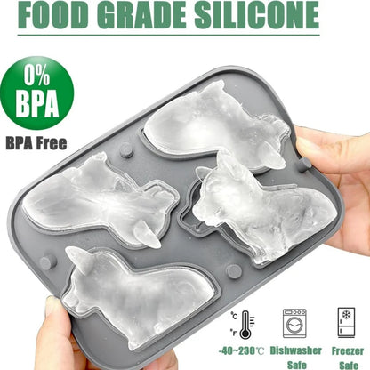 3D Corgi Dog Ice Cube Mould