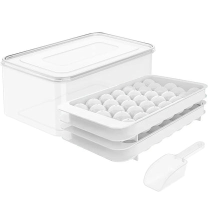 Ice Ball Maker Moulds with Storage Box