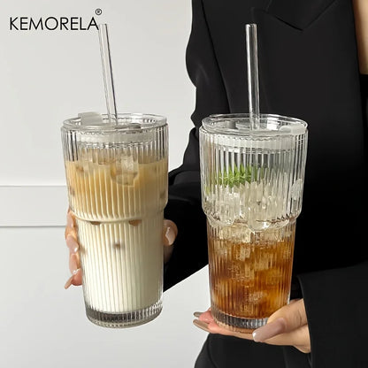 600ML Glass Tumbler with Cover