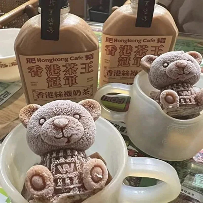 3D Bear Ice Cube Mould