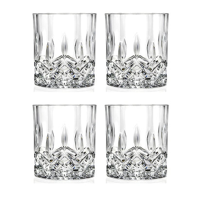 2pcs/1pcs Whiskey Cup Crystal Glass 230ml