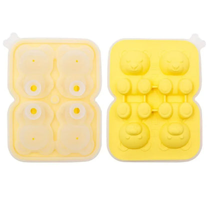 3D Bear Ice Cube Mould