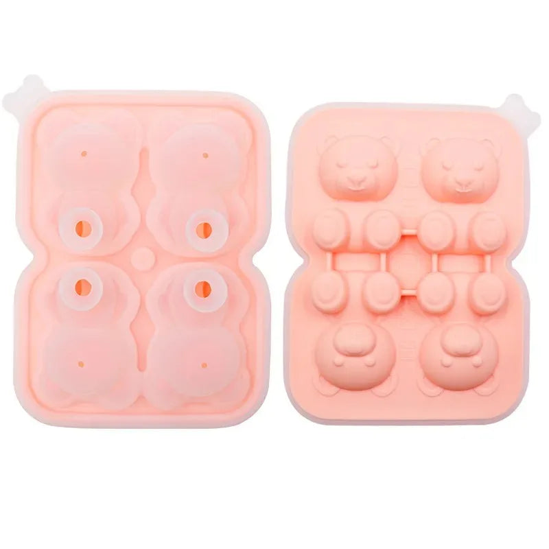 3D Bear Ice Cube Mould