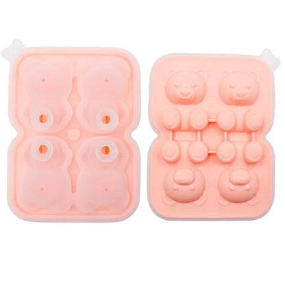 3D Bear Ice Cube Mould