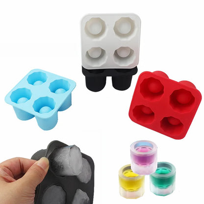 Ice Mould Shot Glasses