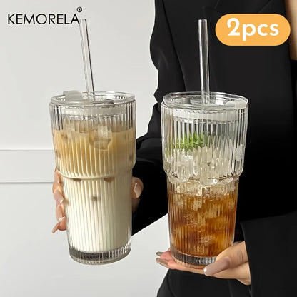 600ML Glass Tumbler with Cover