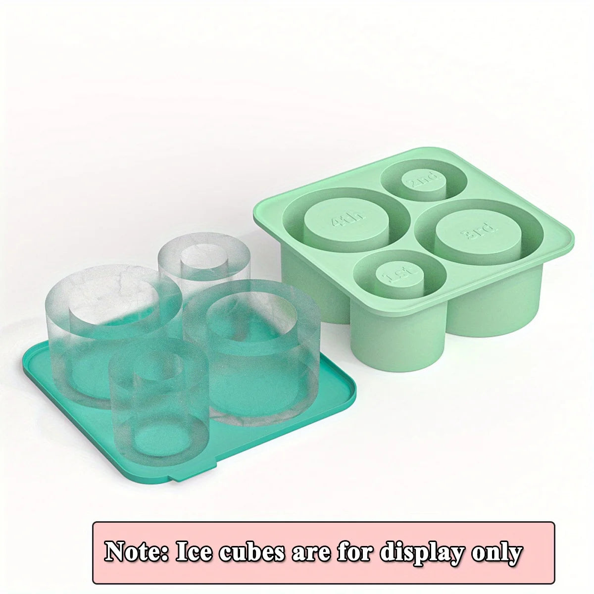 Water Bottle Ice Moulds