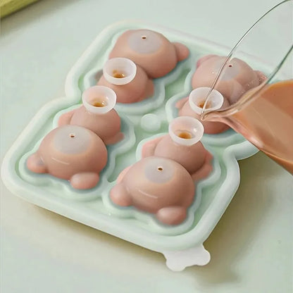 3D Bear Ice Cube Mould