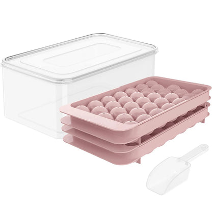 Ice Ball Maker Moulds with Storage Box