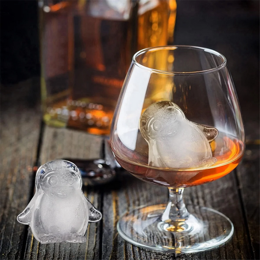 3D Penguin Ice Cube Mould