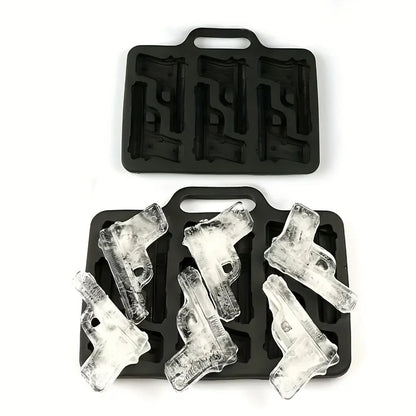 Gun-Shaped Novelty Ice Cube Mould