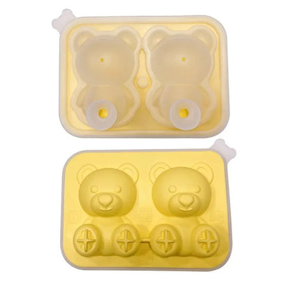 3D Bear Ice Cube Mould