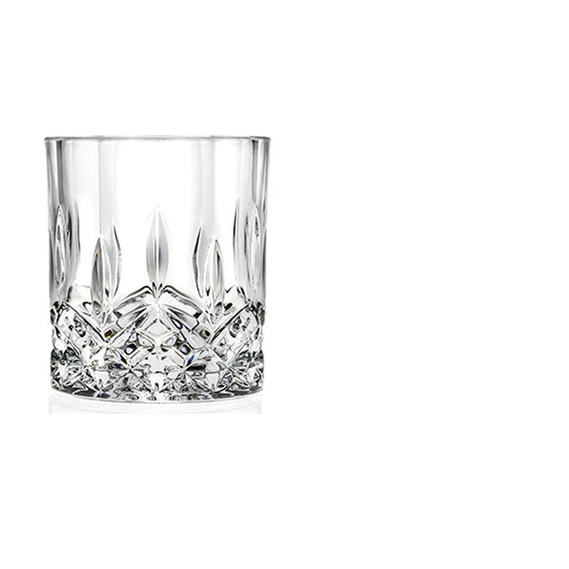 2pcs/1pcs Whiskey Cup Crystal Glass 230ml