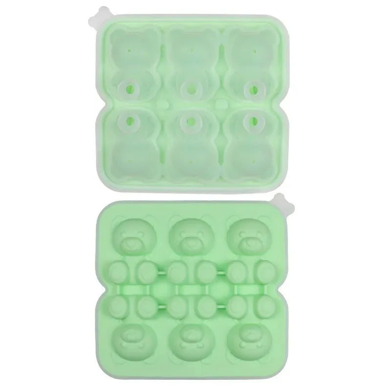 3D Bear Ice Cube Mould