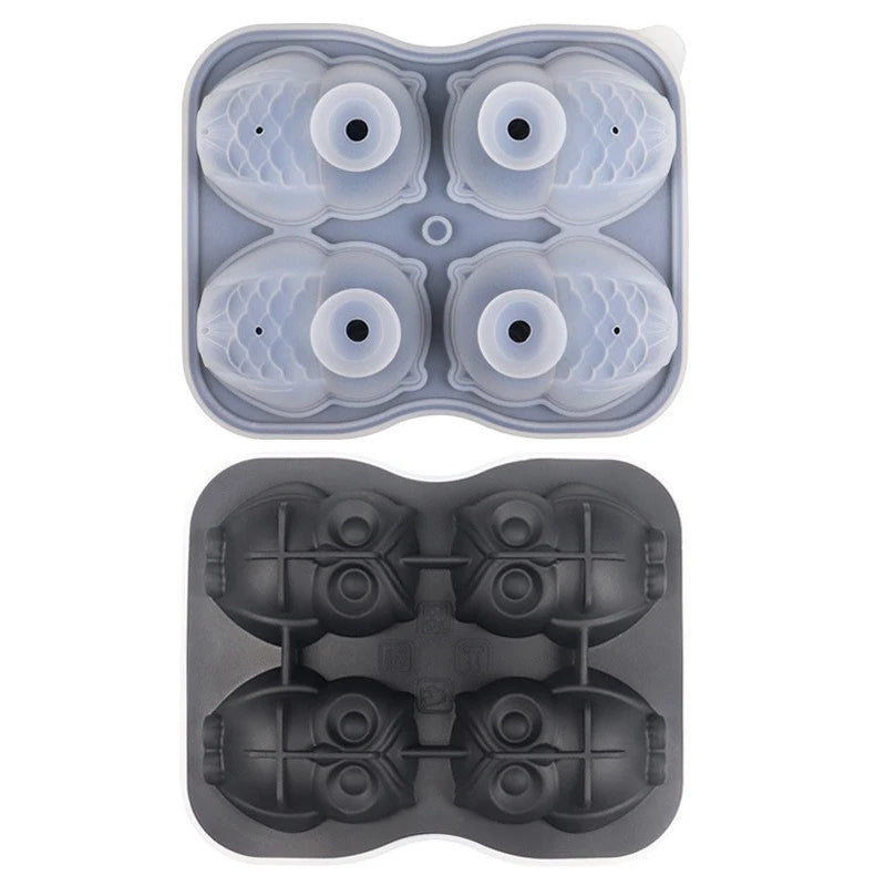 3D Owl Novelty Ice Cube Mould